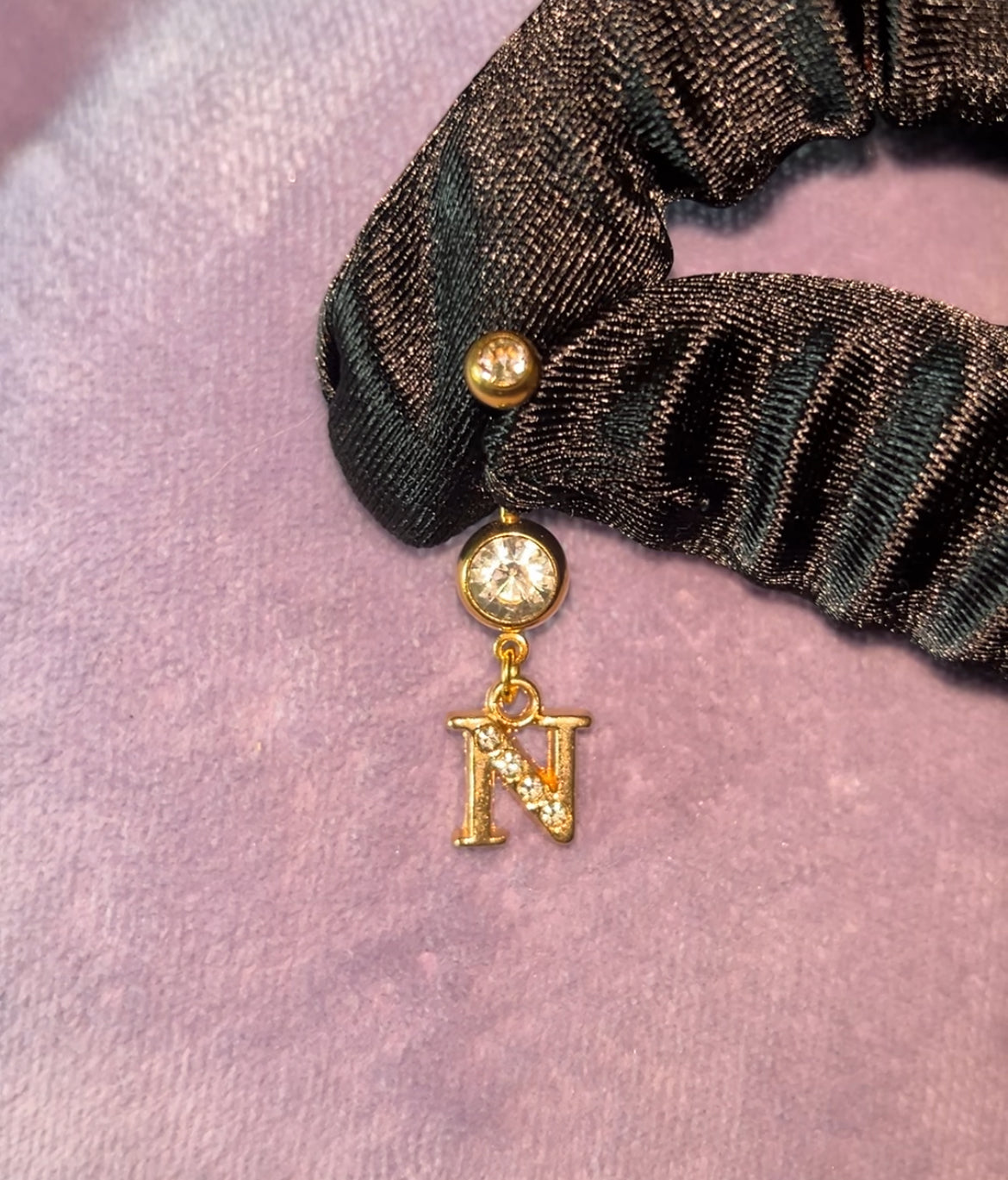 Letter Belly ring