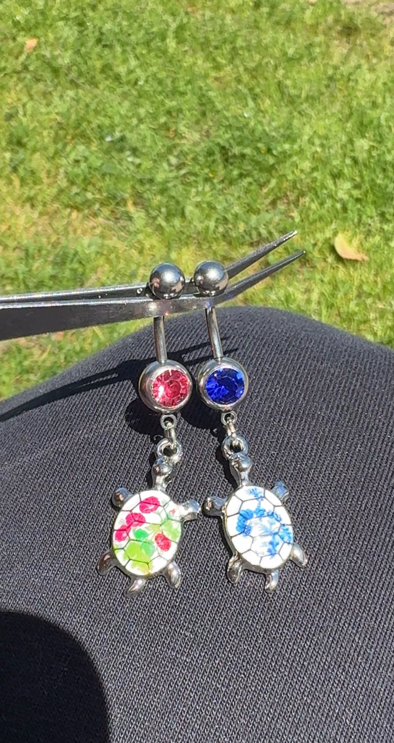 Turtle bellyring