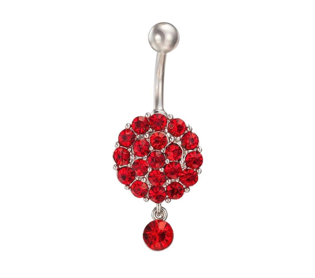Bling belly ring