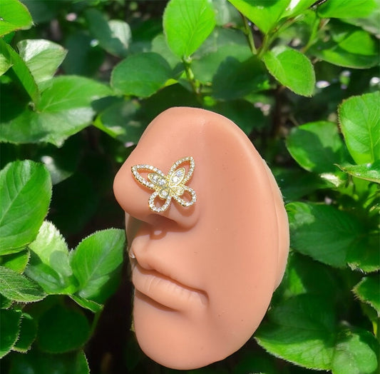 Mariposa nose ring