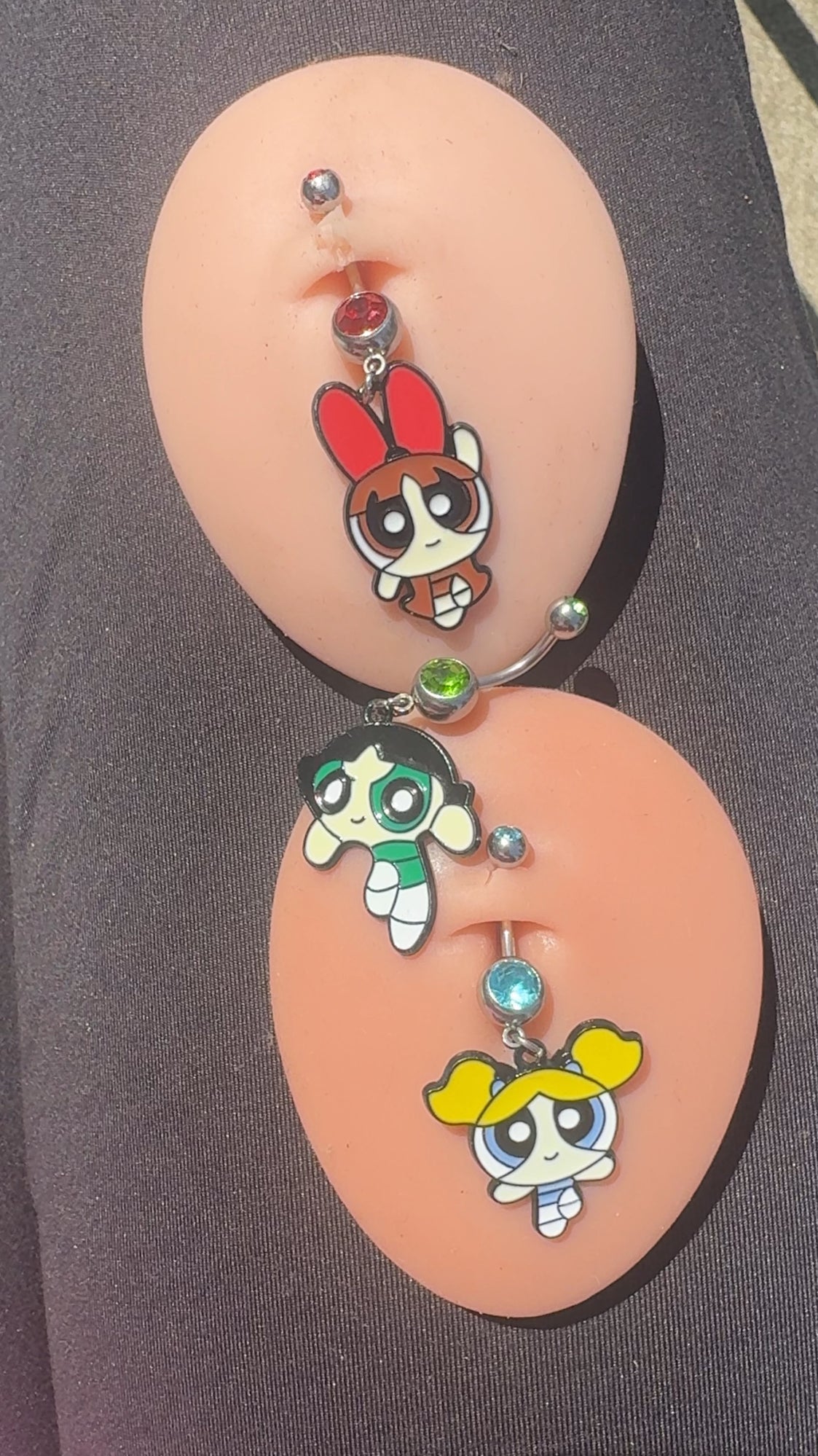 PowerPuff Belly Rings