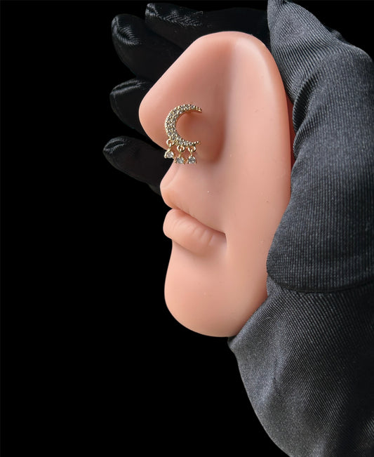 Moonshine nose ring