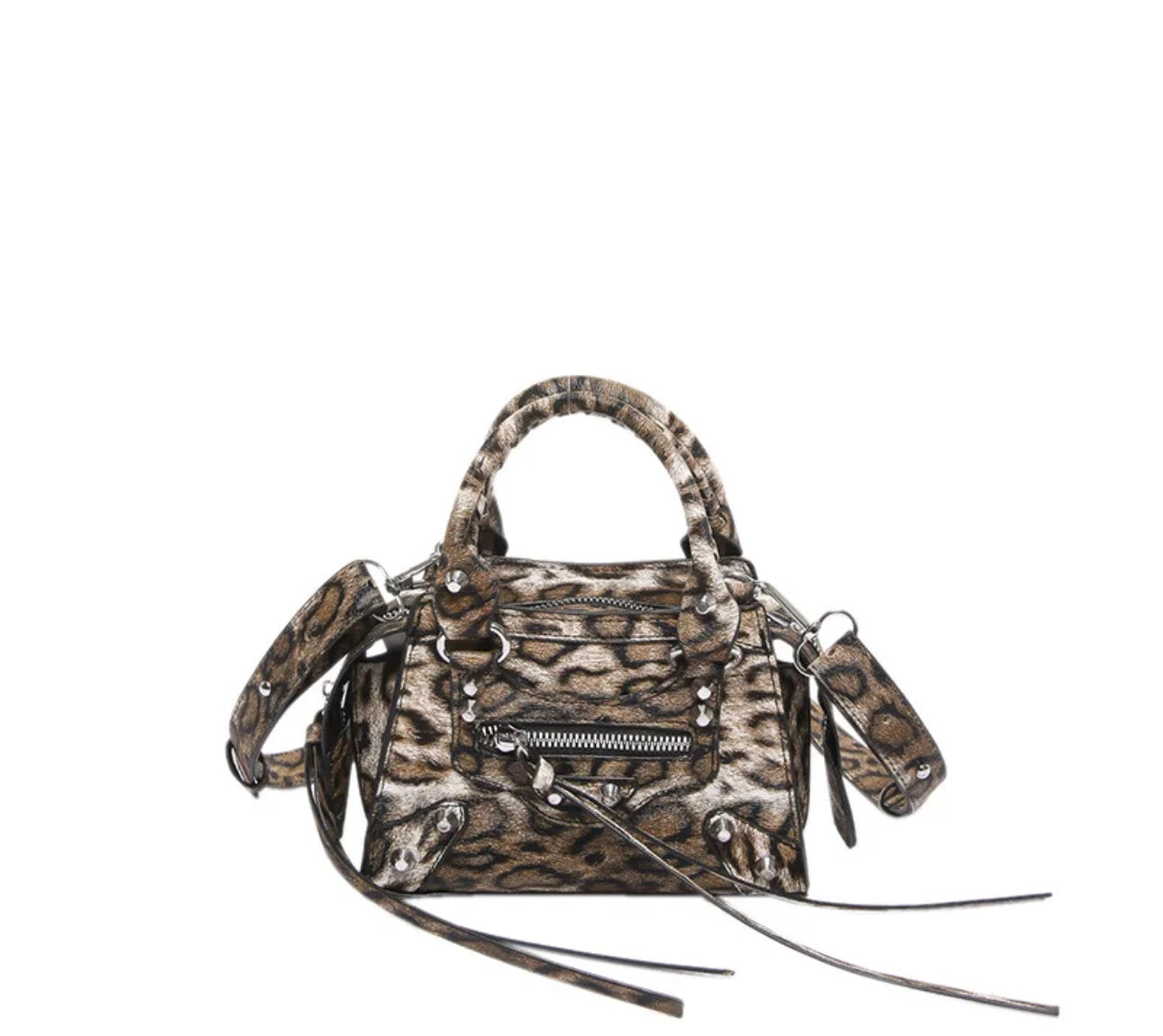 Leopard handbag